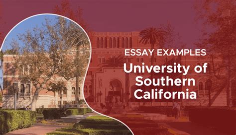 does usc have supplemental essays? exploring the admission process at the university of southern california